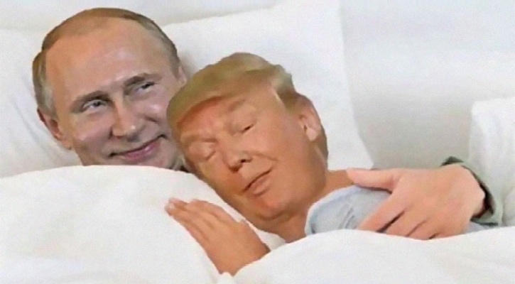 Trump in bed with Putin
