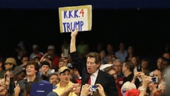 The Klu Klux Klan endorses Donald Trump.